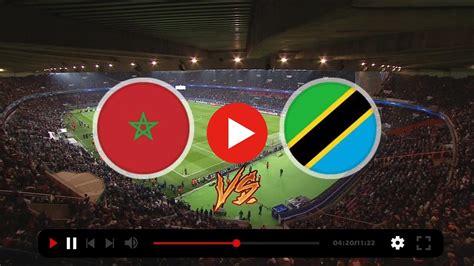 morocco vs tanzania live